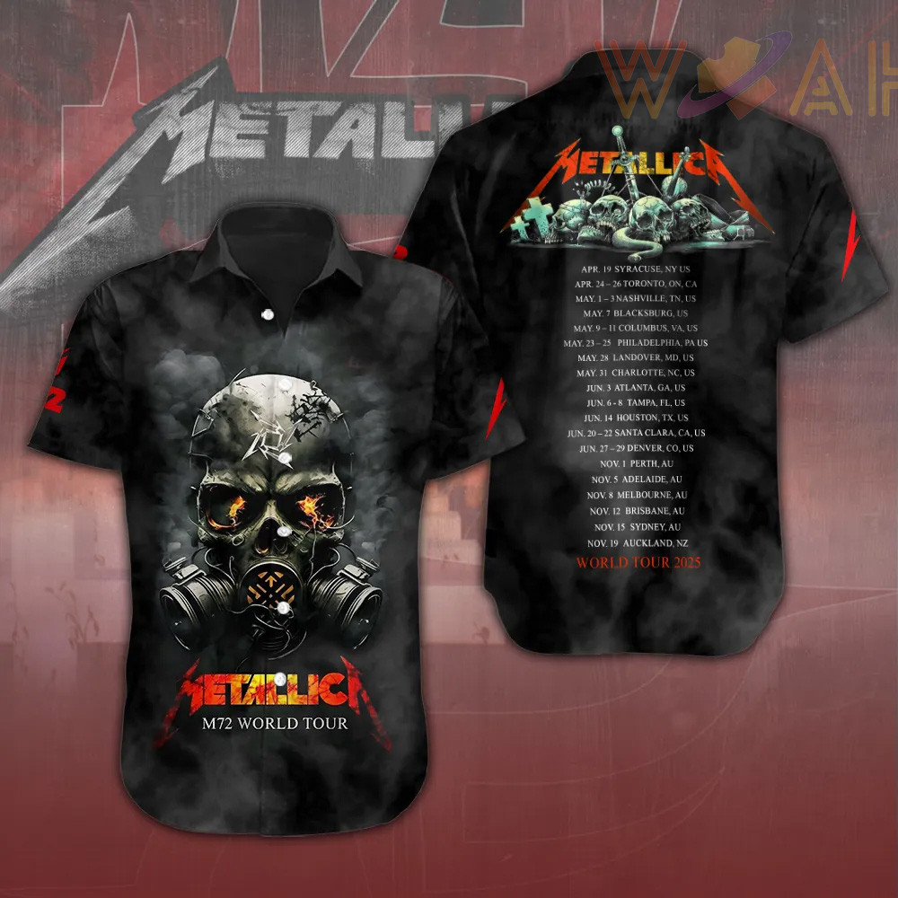Metallica Short Sleeve Dress Shirt 20