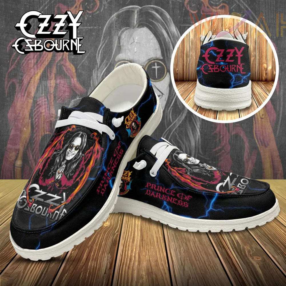 Ozzy Osbourne Dudes Shoes 01