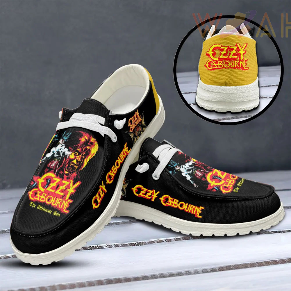 Ozzy Osbourne Dudes Shoes 03