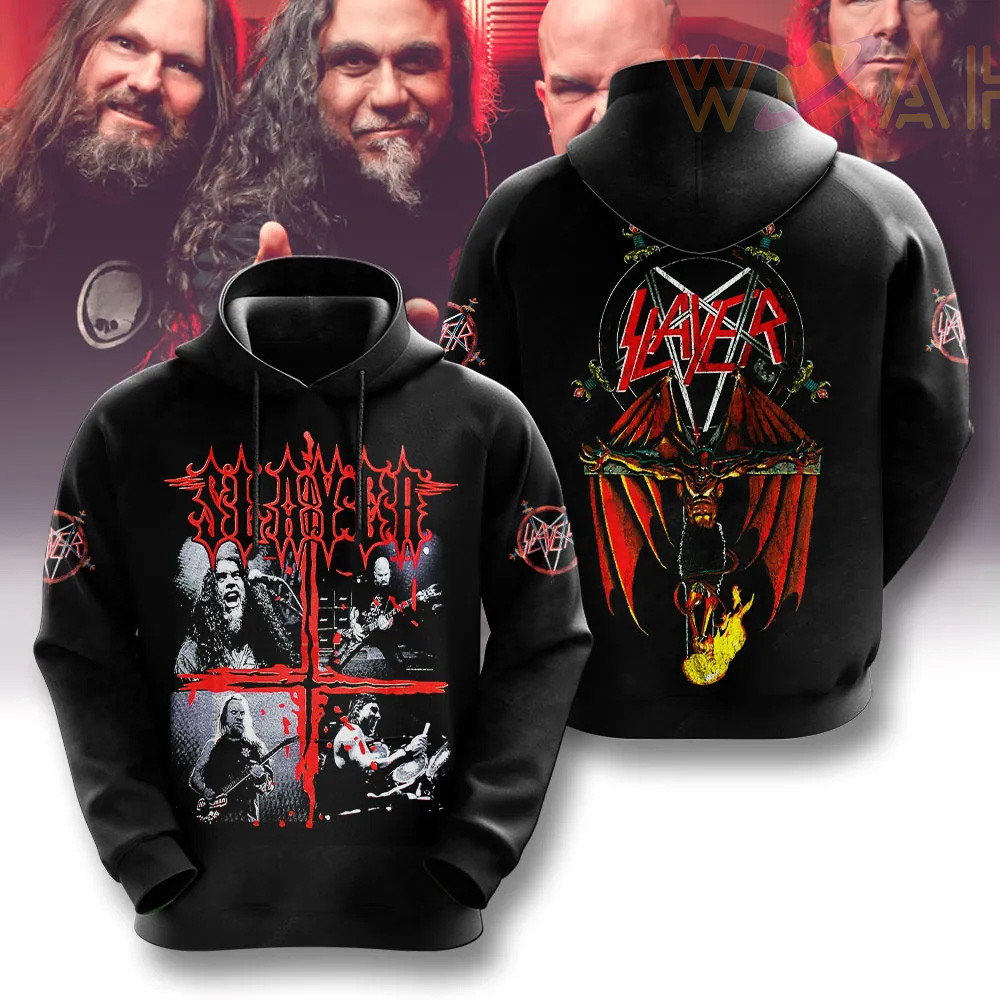 Slayer Band Hoodie 07
