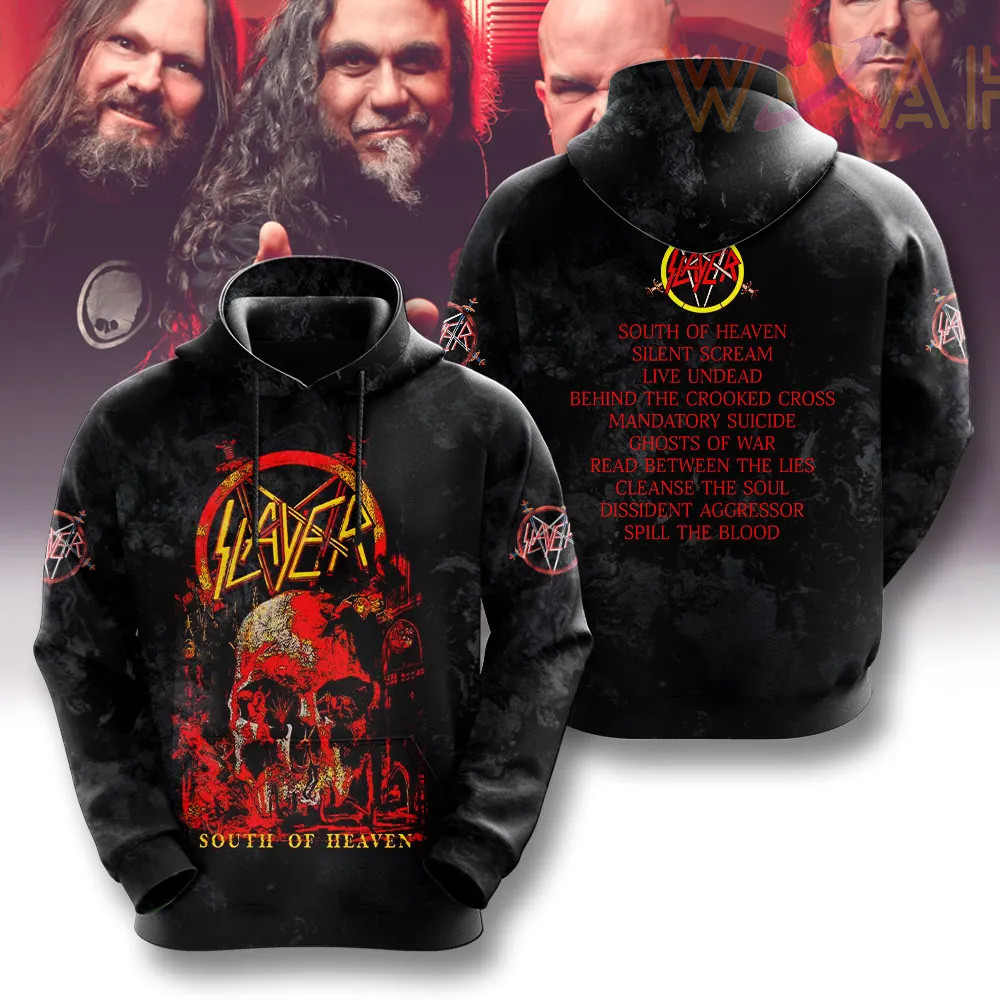 Slayer Band Hoodie 09