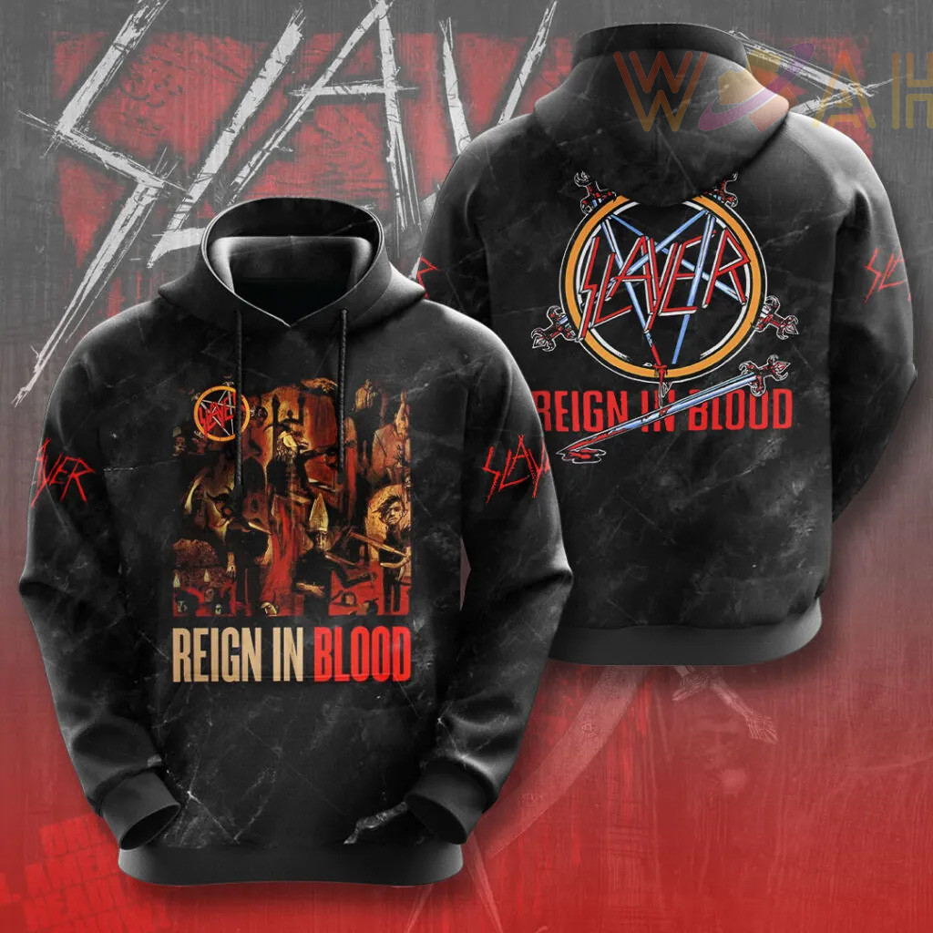 Slayer Band Hoodie 12