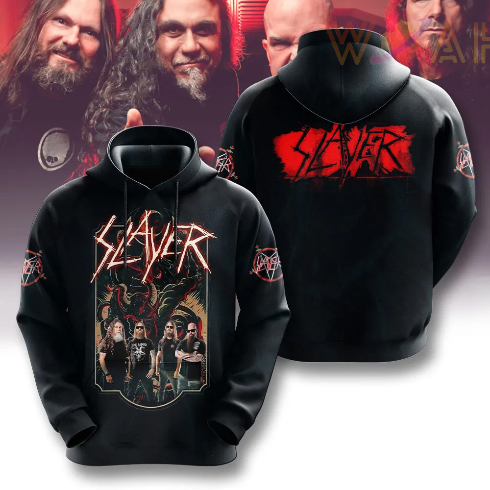 Slayer Band Hoodie 14