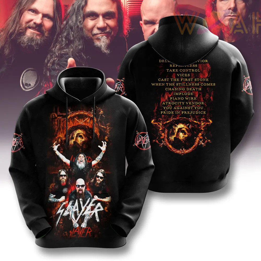 Slayer Band Hoodie 19