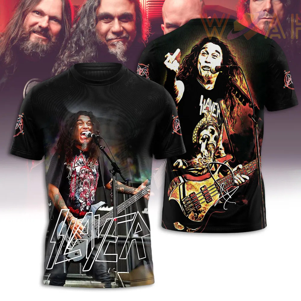 Slayer Band T shirt 03