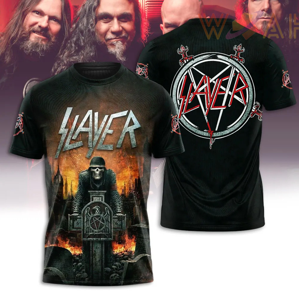 Slayer Band T shirt 05