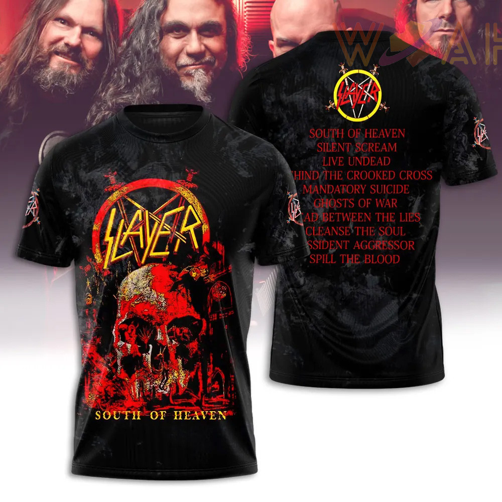 Slayer Band T shirt 09