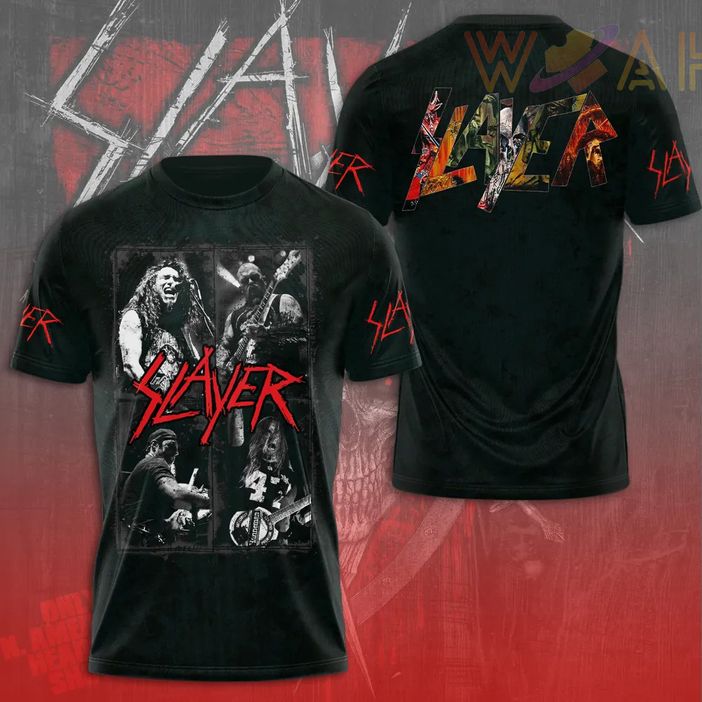 Slayer Band T shirt 11
