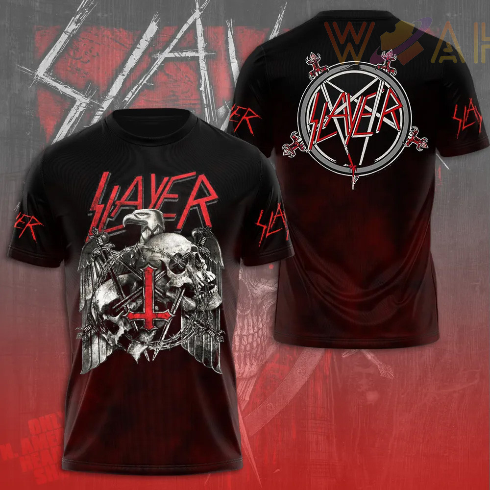 Slayer Band T shirt 17