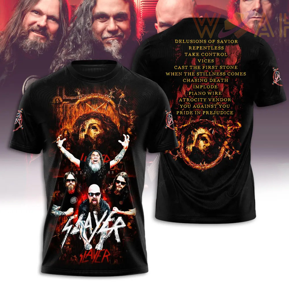 Slayer Band T shirt 19