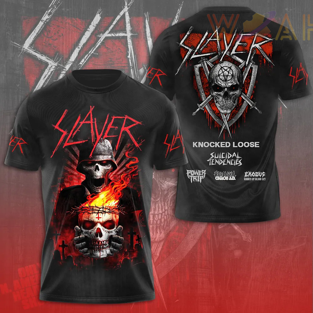 Slayer Band T shirt 21
