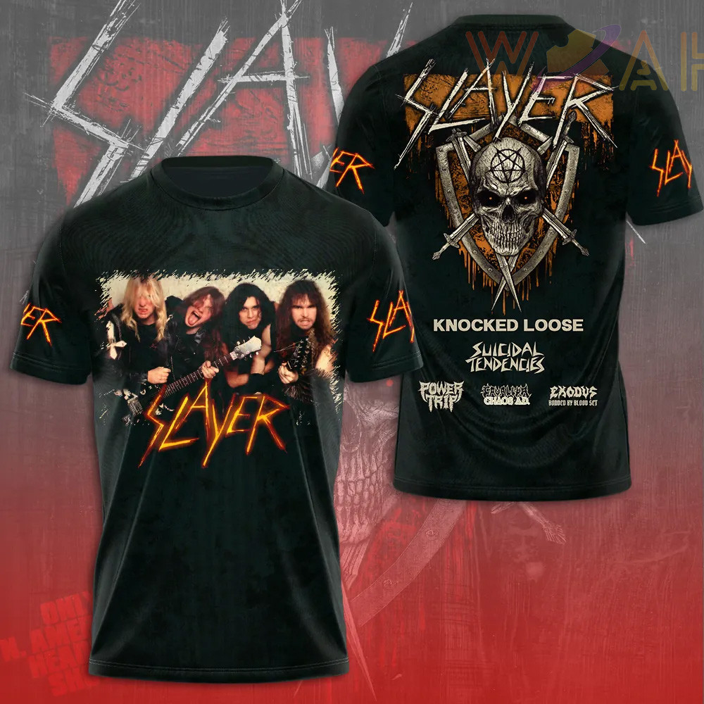 Slayer Band T shirt 23
