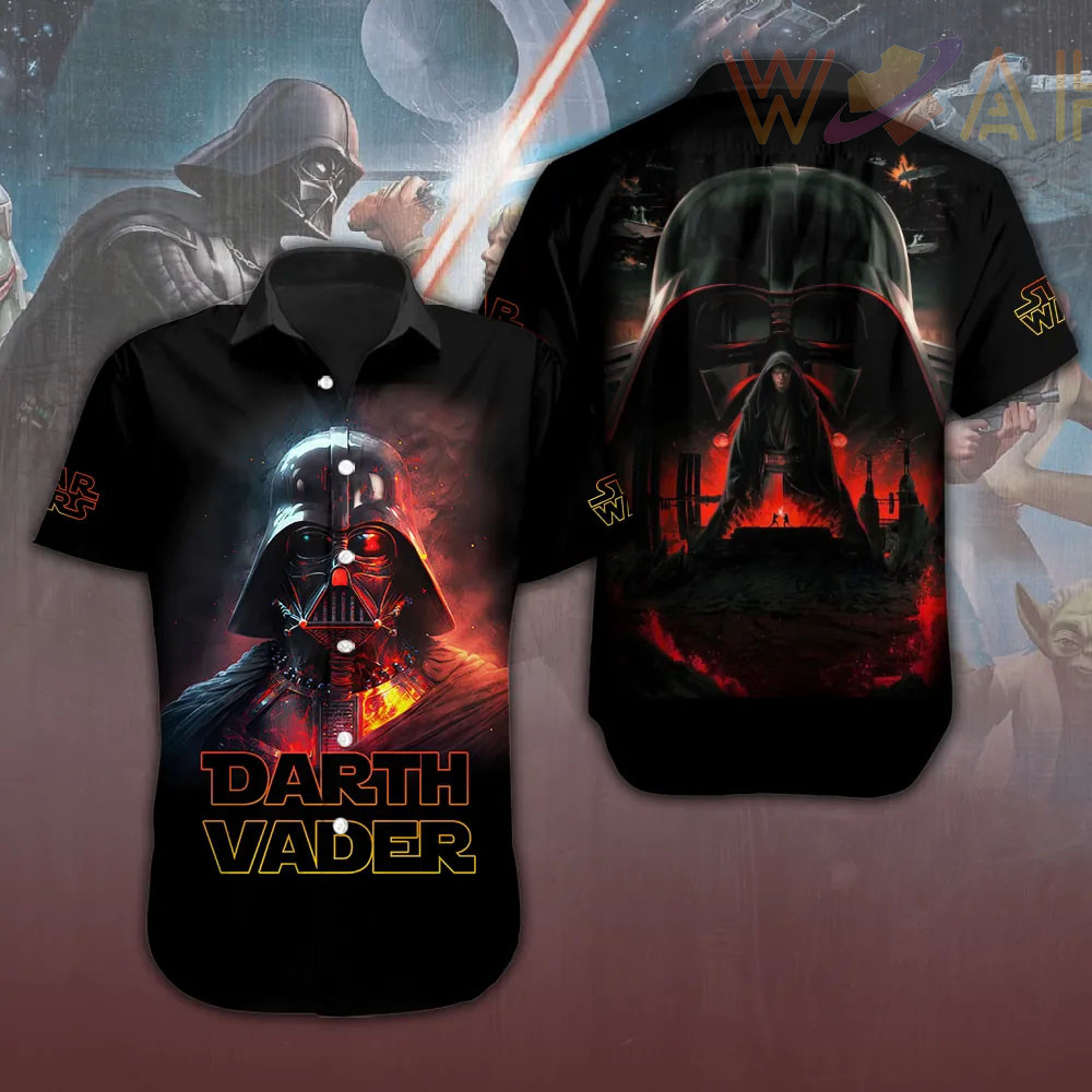Star Wars Short Sleeve Dress Shirt 01