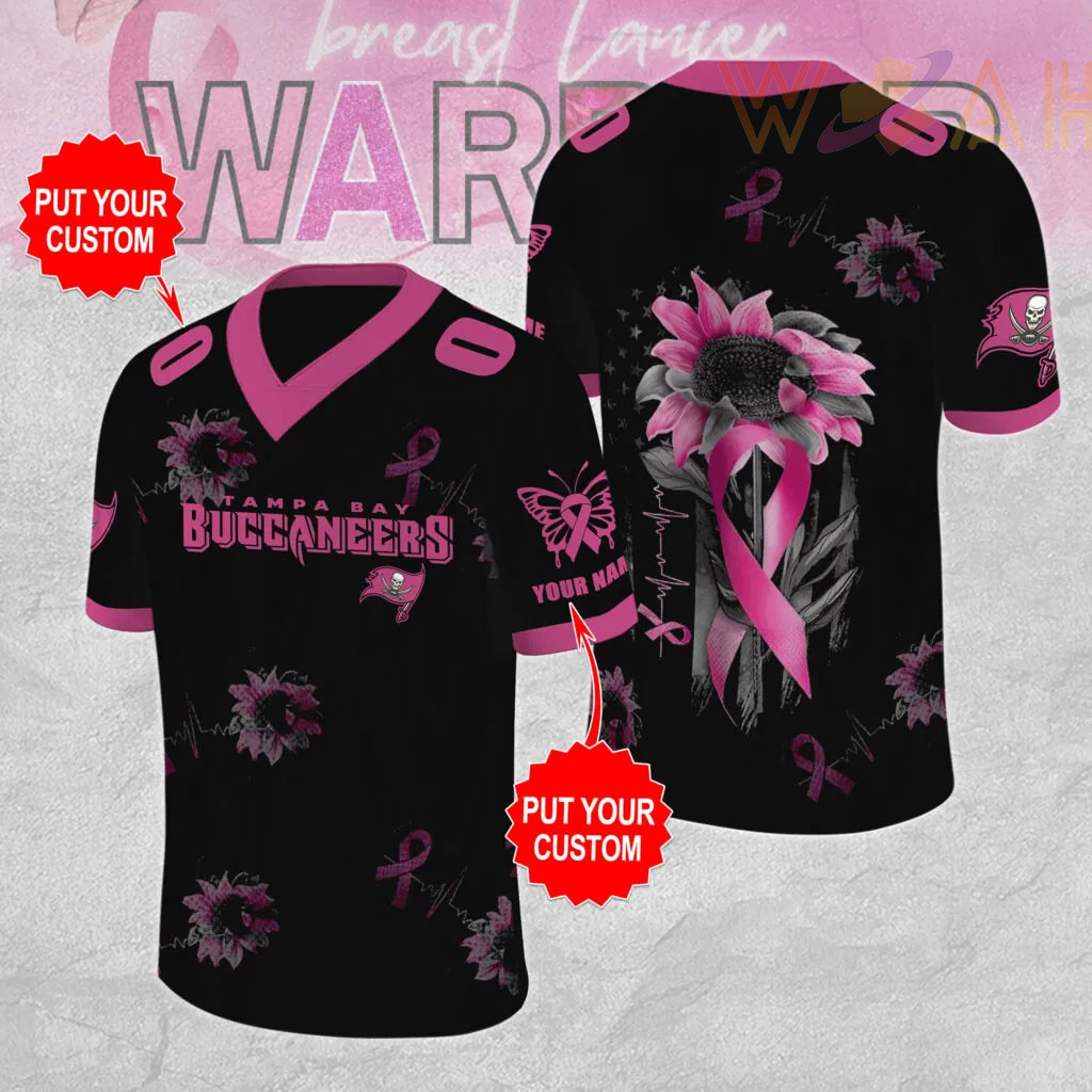 Tampa Bay Buccaneers x Breast Cancer Awareness Football Jersey