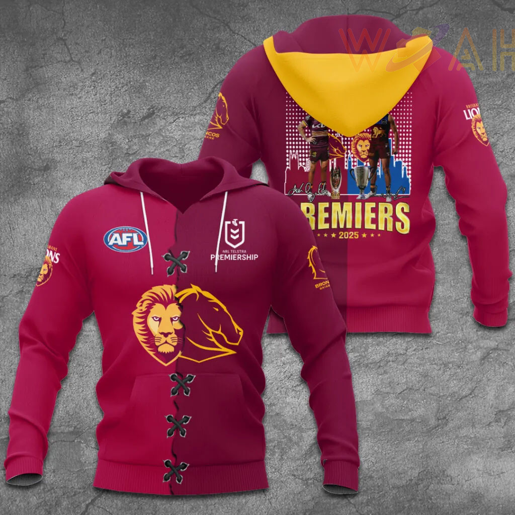 Best sellers Brisbane Broncos Hoodie 01