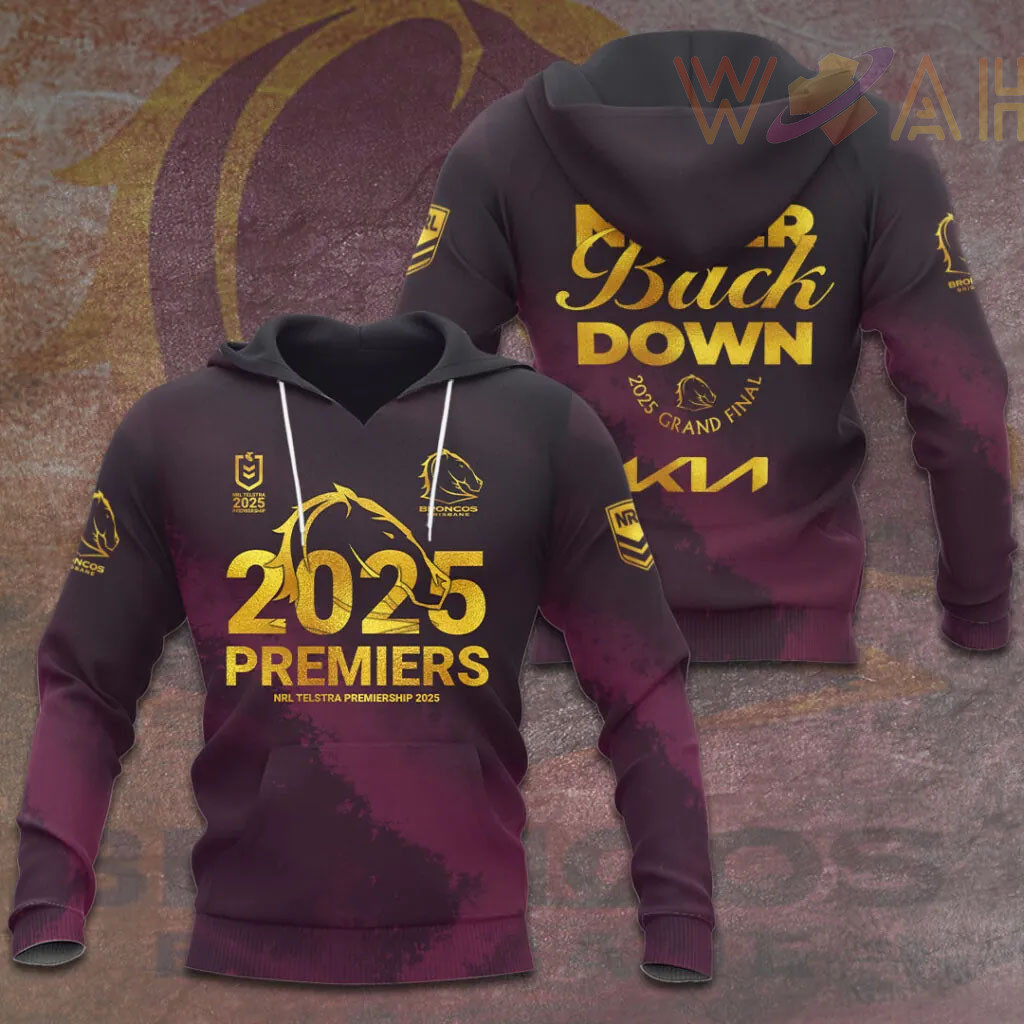 Best sellers Brisbane Broncos Hoodie 03