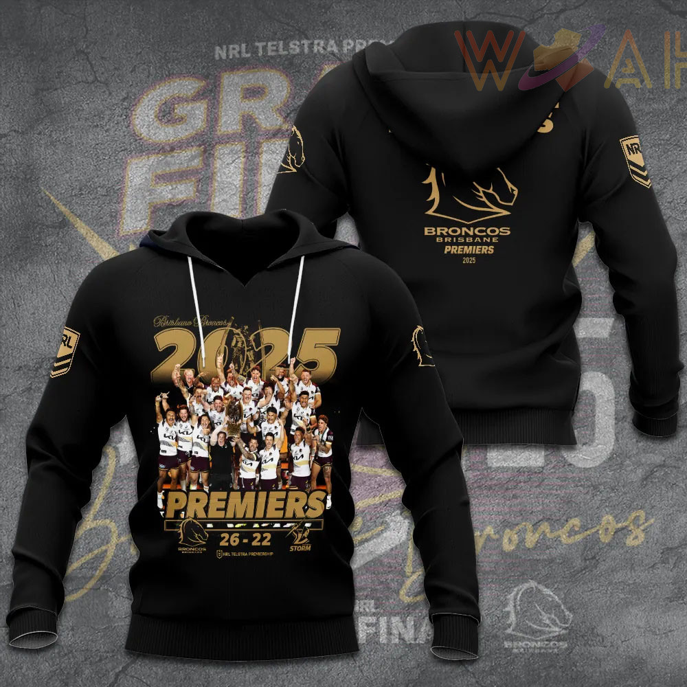 Best sellers Brisbane Broncos Hoodie 06