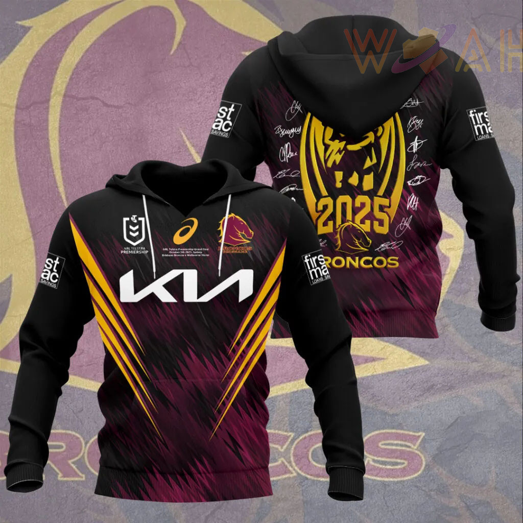 Best sellers Brisbane Broncos Hoodie 07