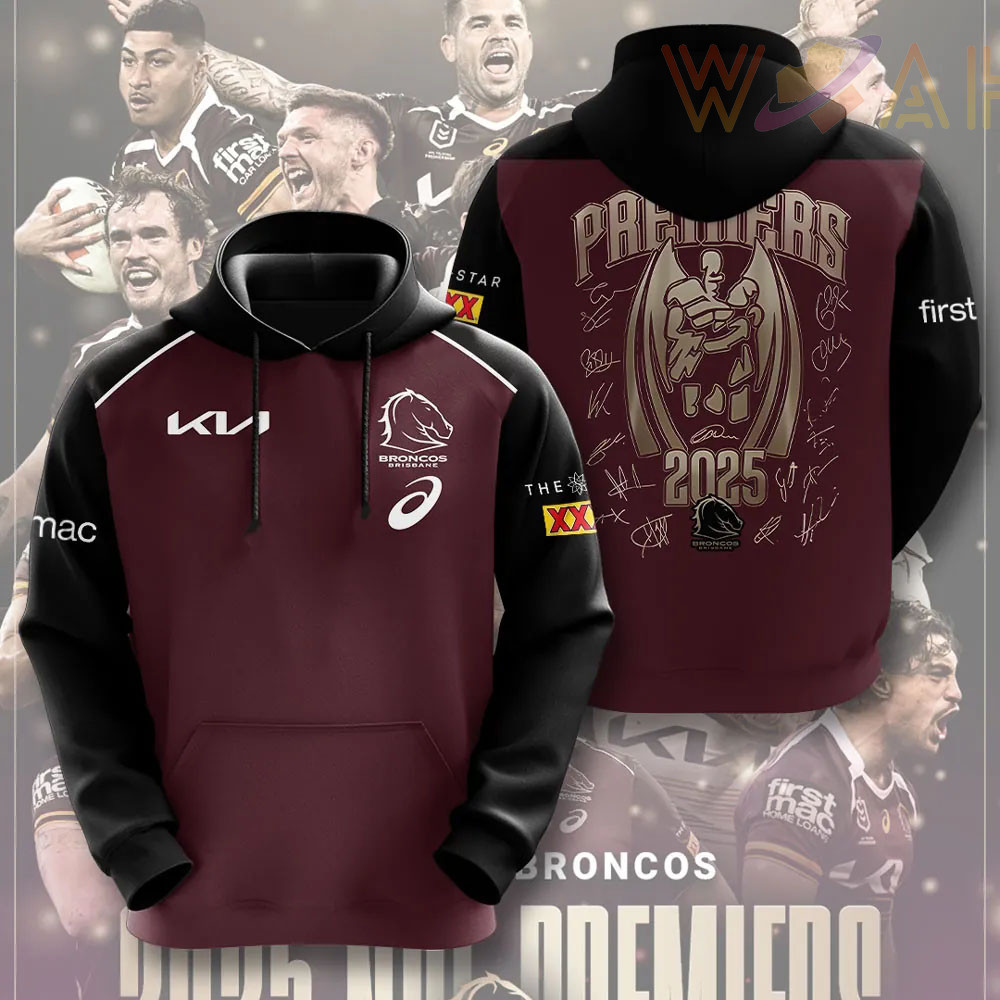 Best sellers Brisbane Broncos Hoodie 08