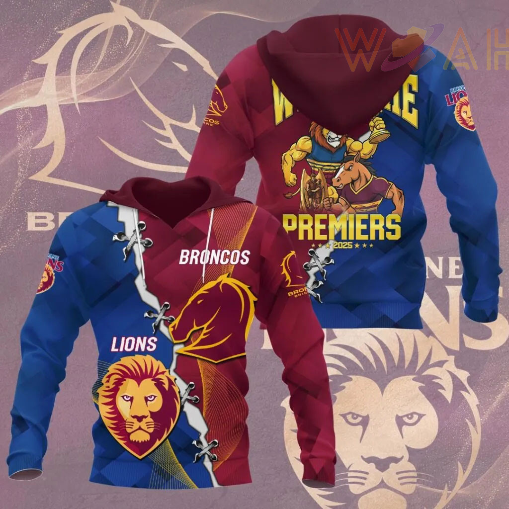 Best sellers Brisbane Broncos Hoodie 10