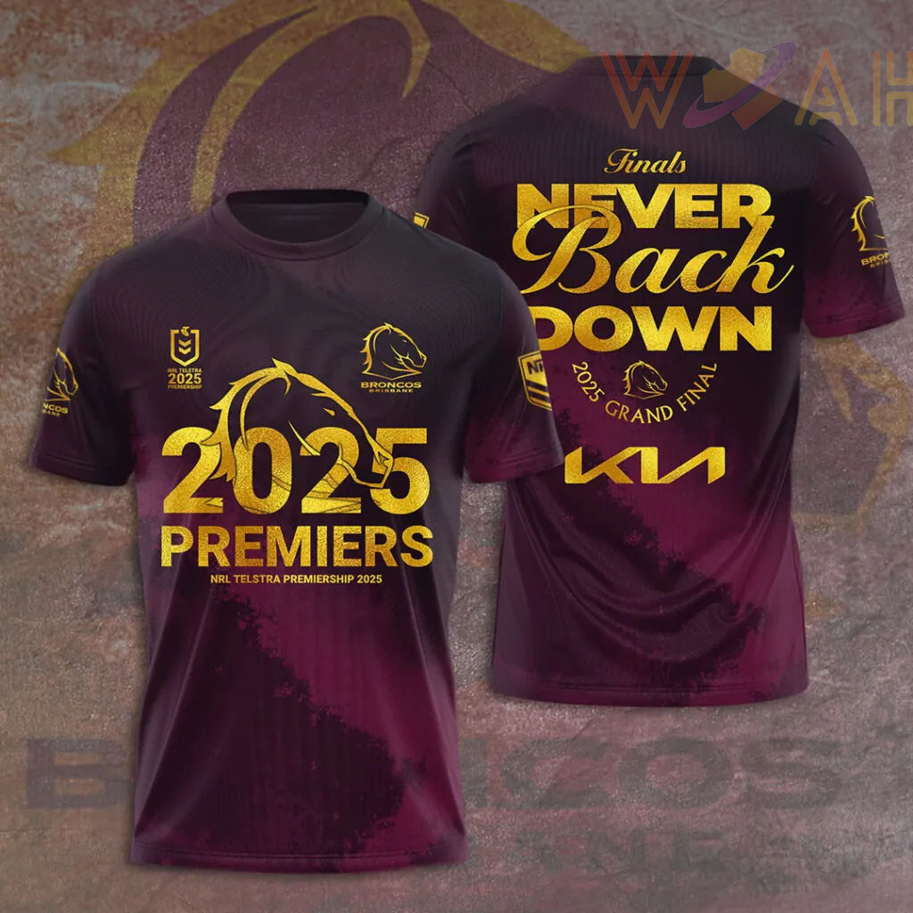 Best sellers Brisbane Broncos T shirt 03