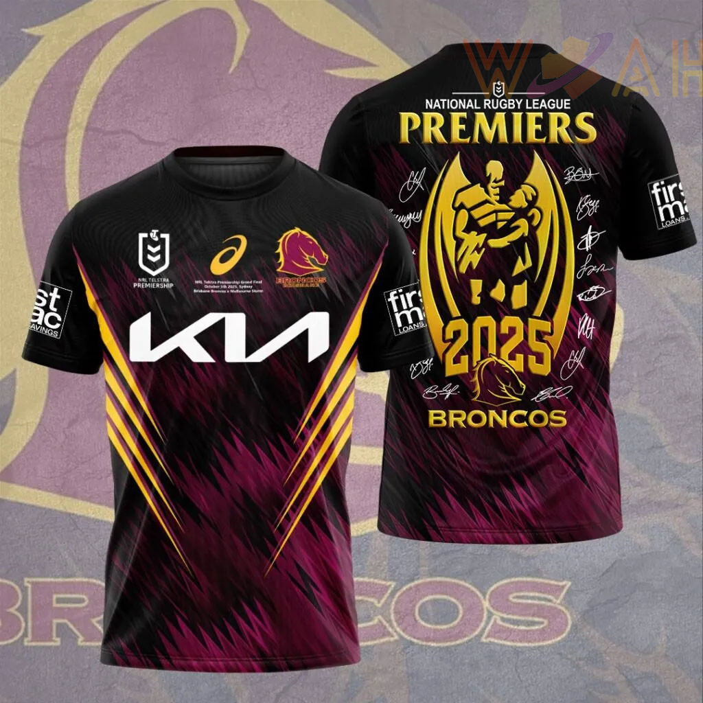 Best sellers Brisbane Broncos T shirt 07