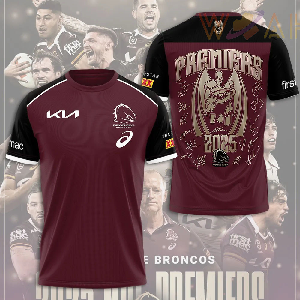 Best sellers Brisbane Broncos T shirt 08