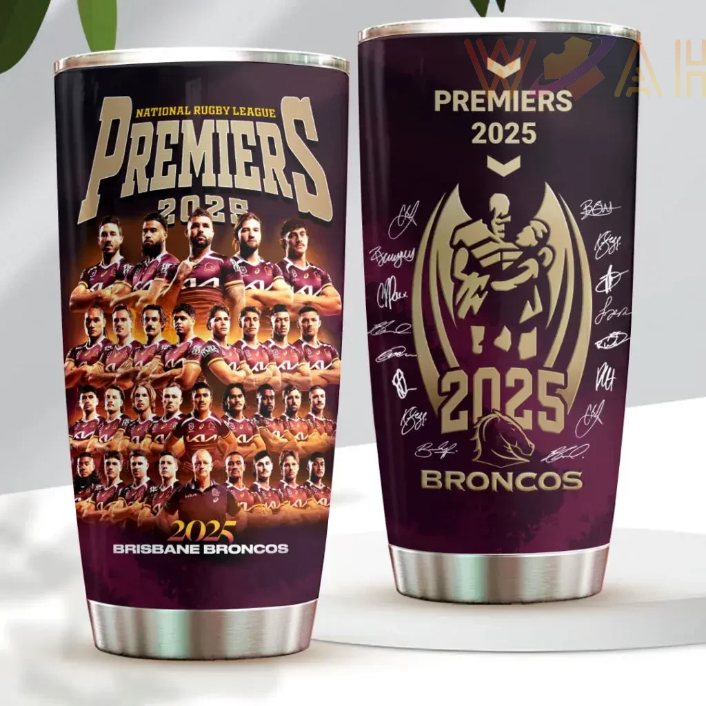 Best sellers Brisbane Broncos Tumbler Cup 04