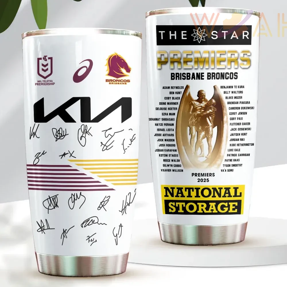 Best sellers Brisbane Broncos Tumbler Cup 06