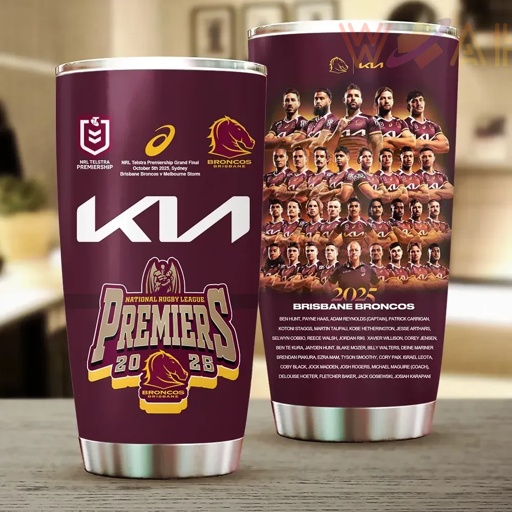 Best sellers Brisbane Broncos Tumbler Cup 11