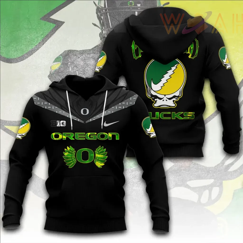 Best sellers Oregon Ducks Football Hoodie 01