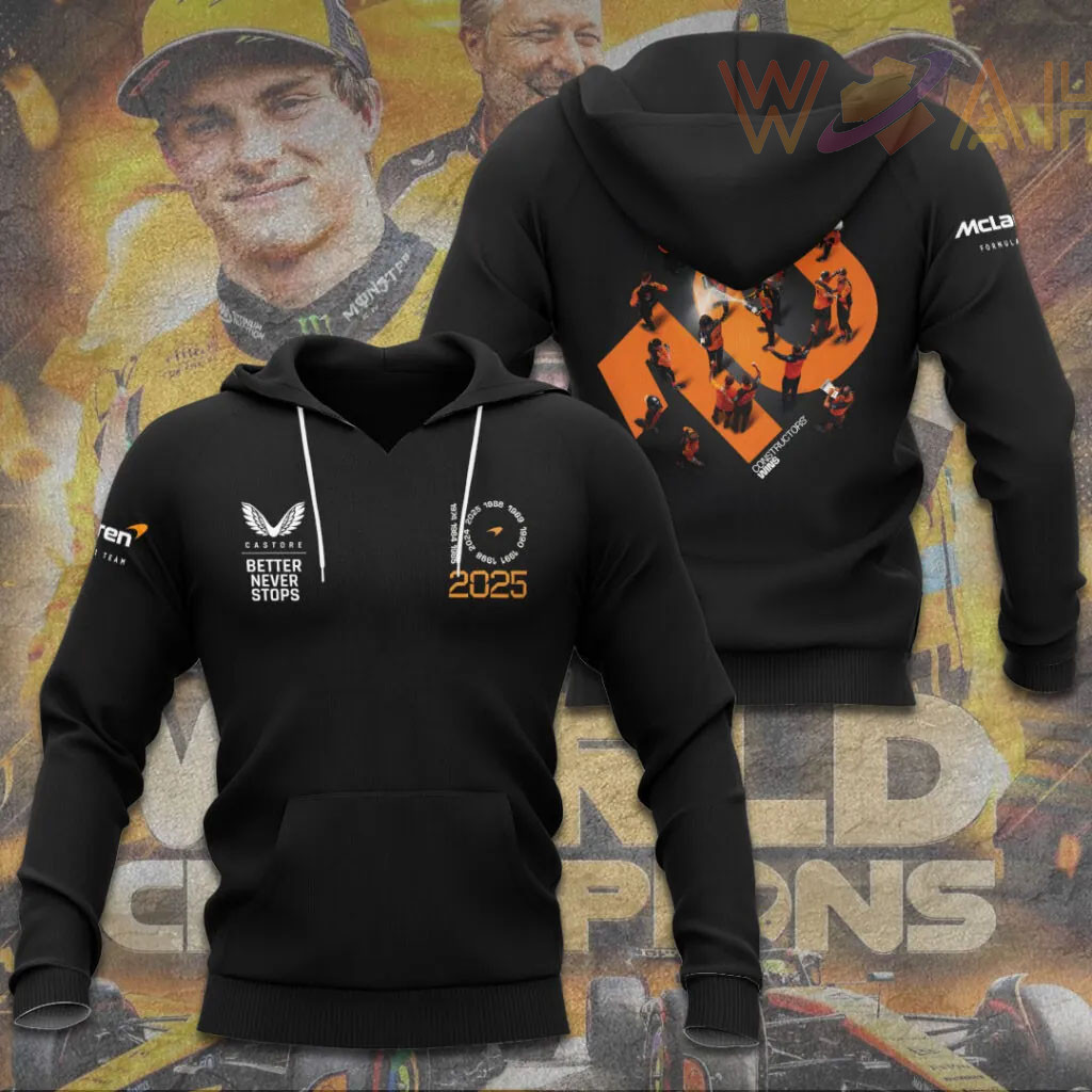 McLaren 2025 Constructors Championship Hoodie 01