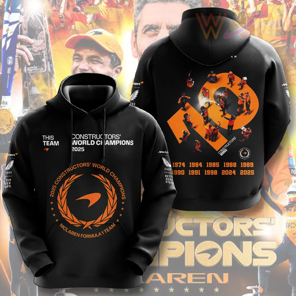 McLaren 2025 Constructors Championship Hoodie 02
