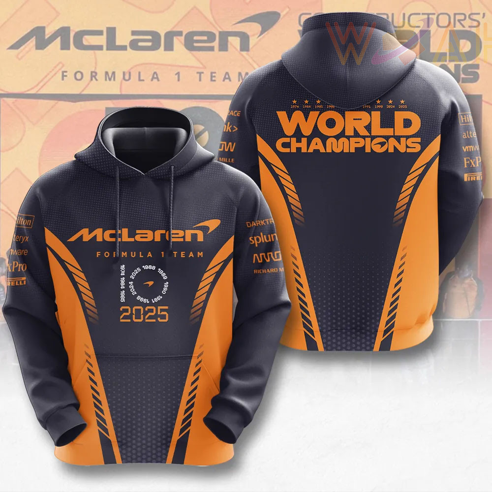 McLaren 2025 Constructors Championship Hoodie 03