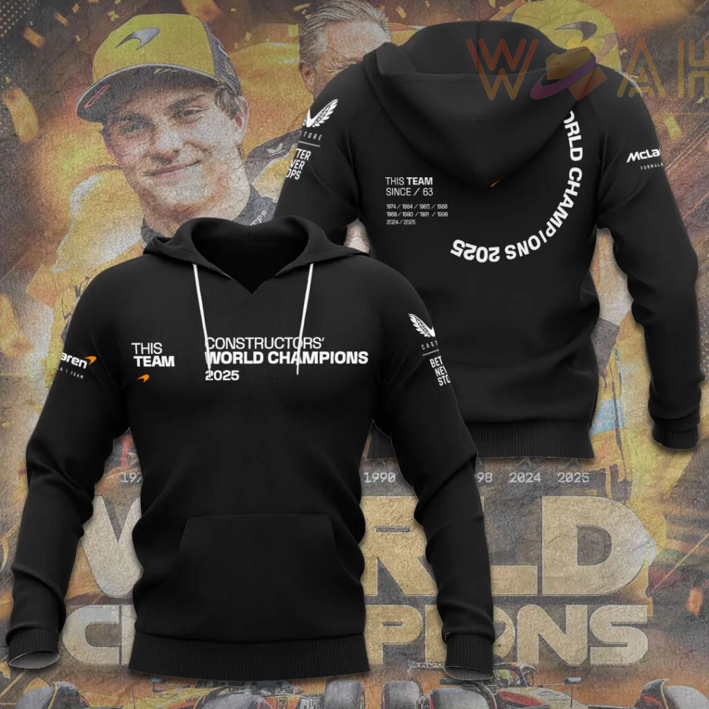 McLaren 2025 Constructors Championship Hoodie 04