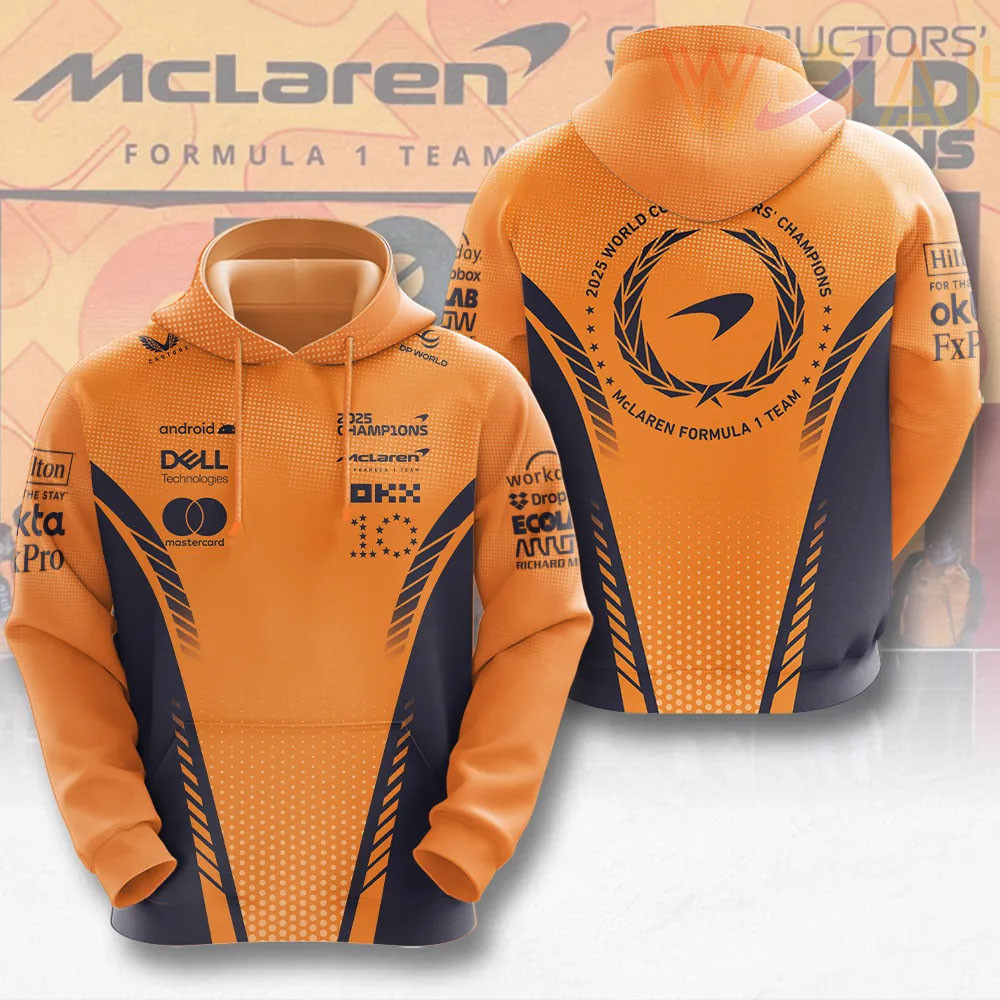 McLaren 2025 Constructors Championship Hoodie 05