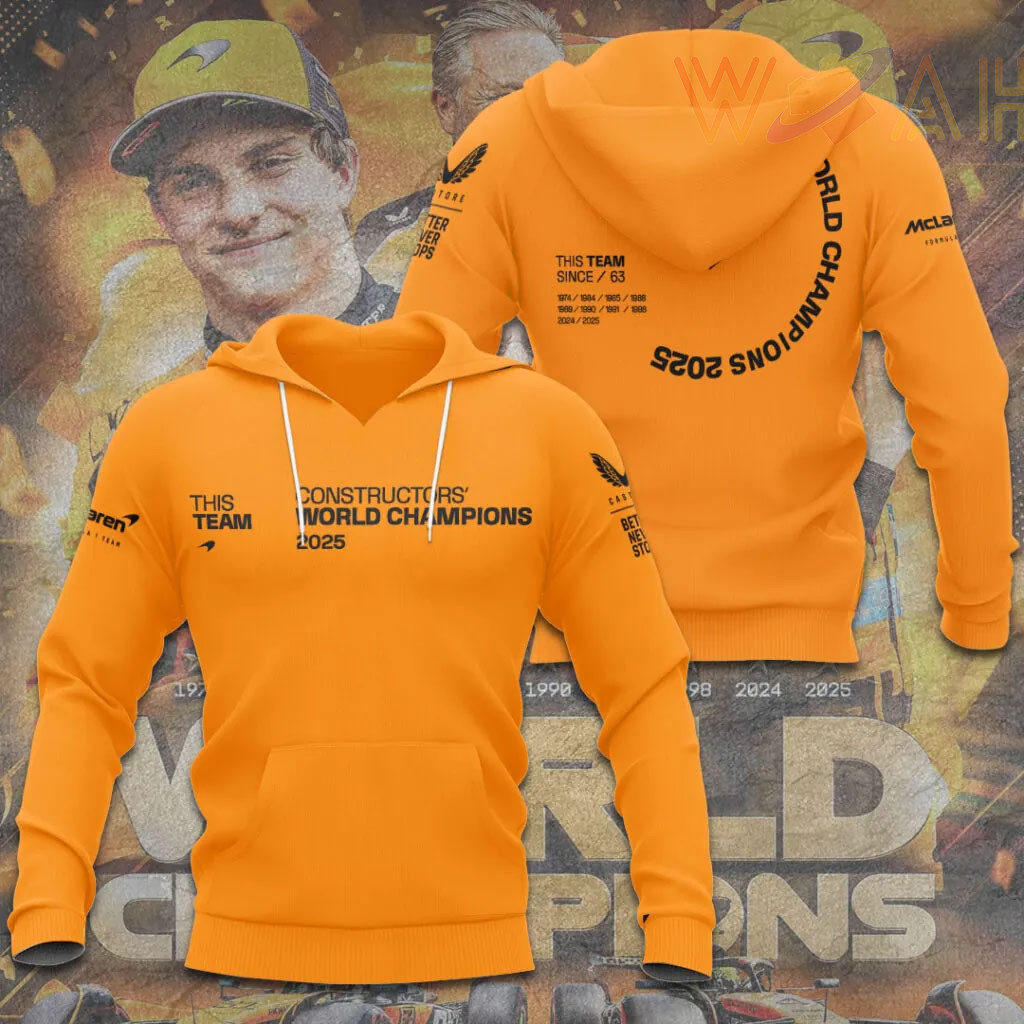 McLaren 2025 Constructors Championship Hoodie 06