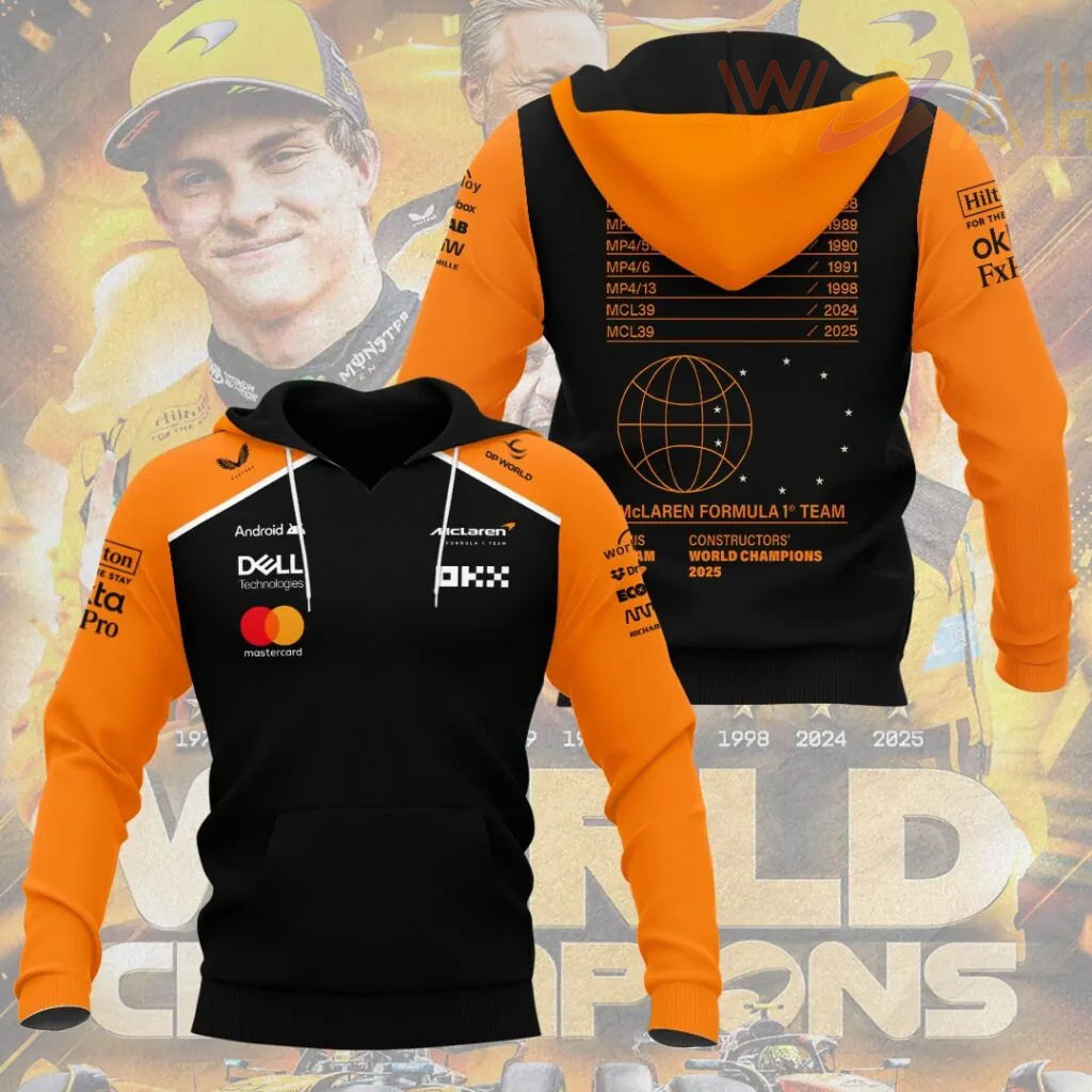 McLaren 2025 Constructors Championship Hoodie 09