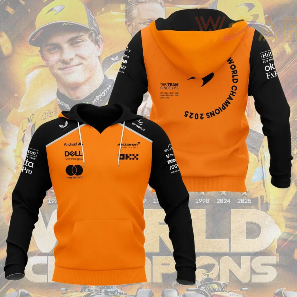 McLaren 2025 Constructors Championship Hoodie 10