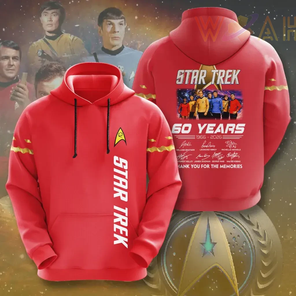 Star Trek Red Hoodie