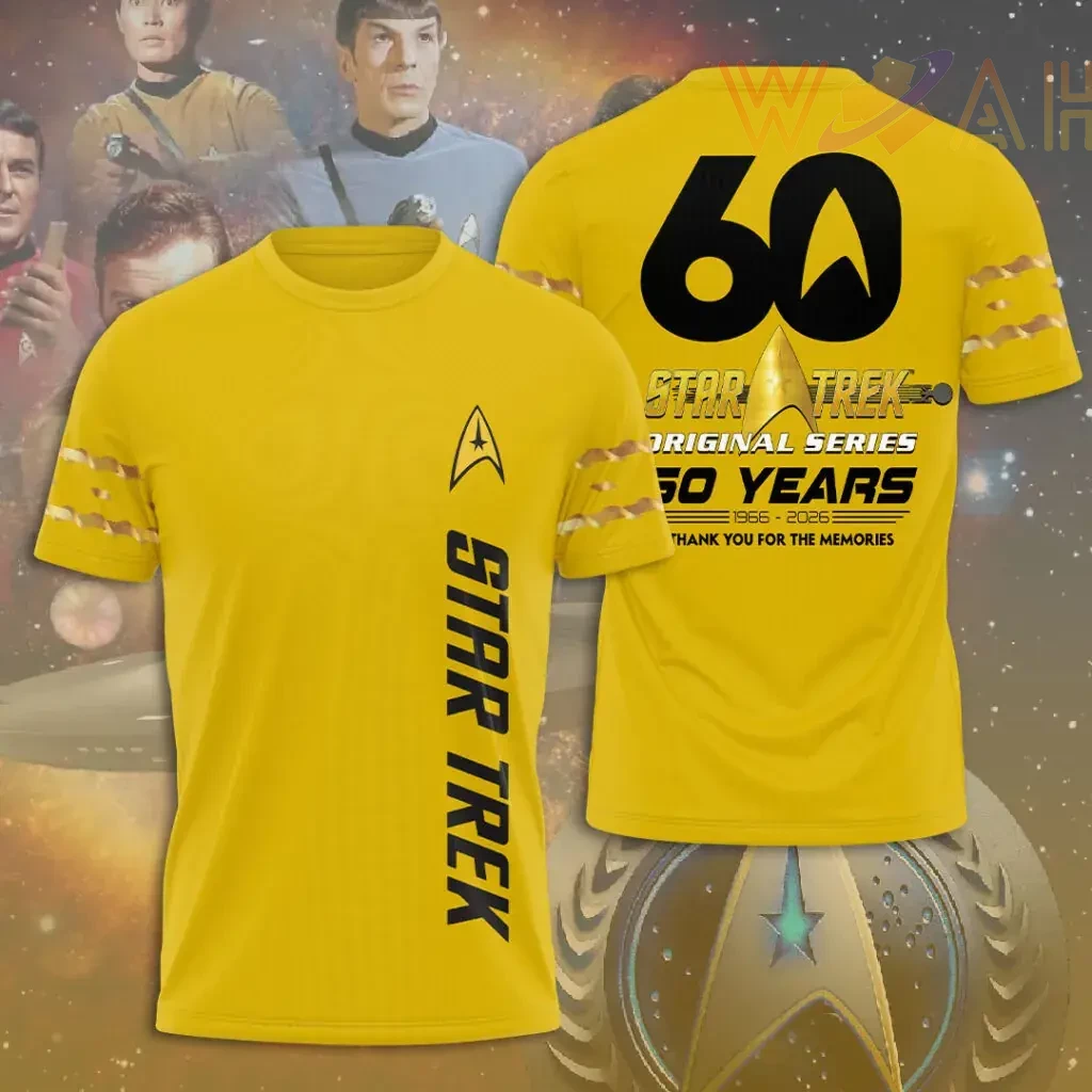 Star Trek Yellow T shirt