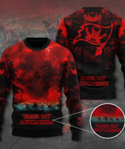 Tampa Bay Buccaneers x Stranger Things Ugly Sweater