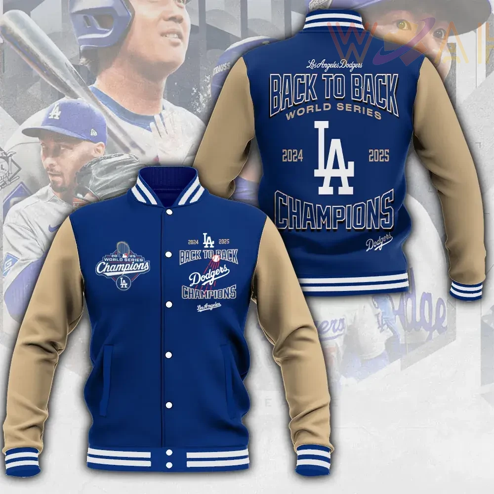 Best sellers Los Angeles Dodgers varsity jacket 06