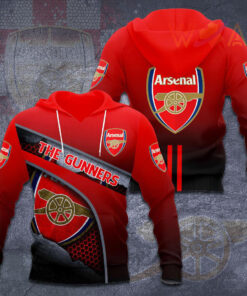 Arsenal 3D hoodie 2023
