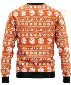Basketball Ugly Christmas 3D Sweater 2