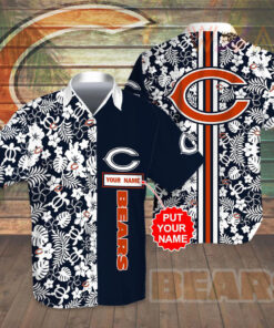 Chicago Bears 3D Hawaiian Shirt Hawaiian Shorts 03