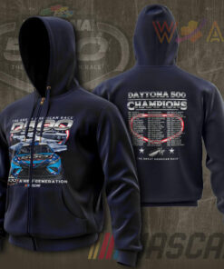 Daytona 500 3D Zip up Hoodie