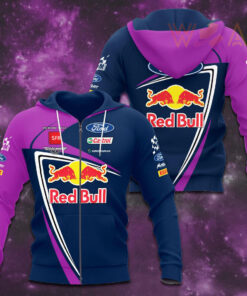 Ford World M Sport Rally Team 3D Apparels zip up hoodie