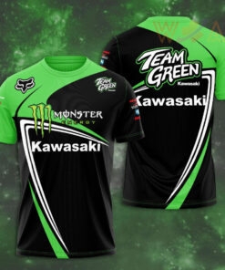 Kawasaki Racing Team 3D Apparels T shirt