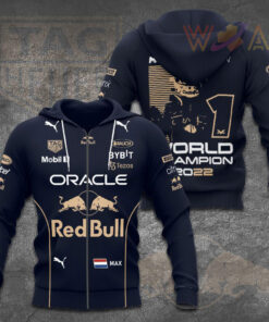 Max Verstappen 3D Polo Zip up Hoodie